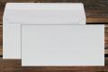 [18533] Briefhüllen DL 110x220 mm Haftklebend Hellgrau 80 g/qm